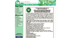 Desktop Screenshot of ammt.org.br