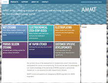 Tablet Screenshot of ammt.com